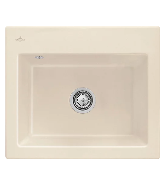 Мийка для кухні Villeroy & Boch Subway 60 S 60х51 см кераміка ivory 330901FU