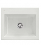 Мойка для кухни Villeroy & Boch Subway 60 S 60х51 см керамика steam 330901SM