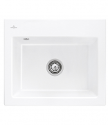 Мойка для кухни Villeroy & Boch Subway 60 S 60х51 см керамика snow white 330901KG