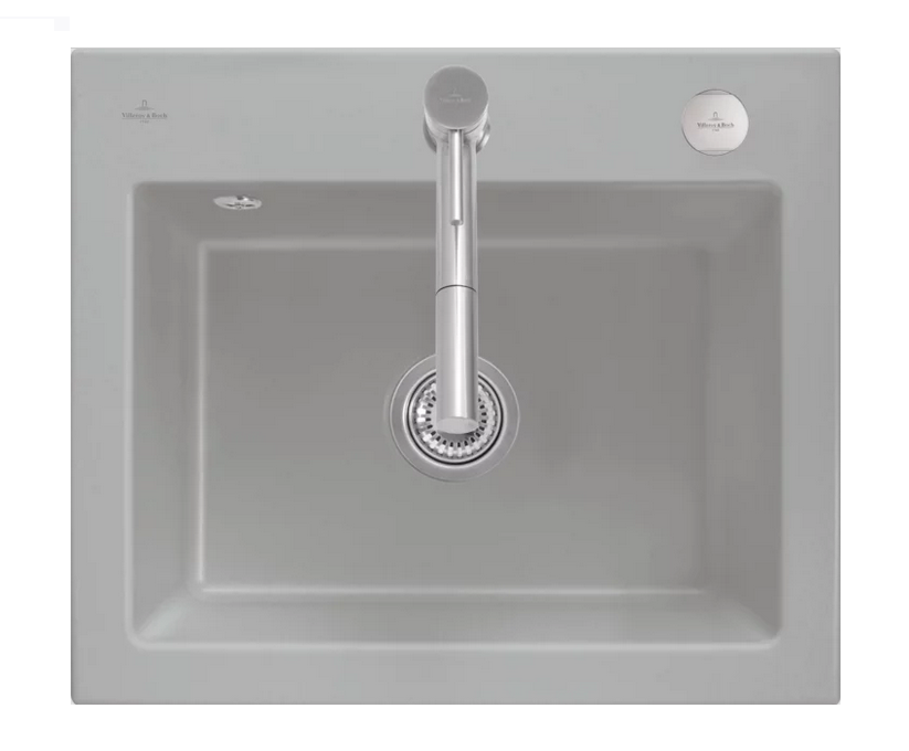 Мийка для кухні Villeroy & Boch Subway 60 S 60х51 см кераміка fossil 330902KD
