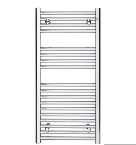 Водяний полотенцесушитель Zehnder Aura 1217х500 мм для закритих систем опалення хром PBCZ-120-050