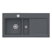 Мойка для кухни Villeroy & Boch Subway 60 100х51 см чаша слева керамика graphite 677002i4