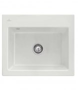 Мийка для кухні Villeroy & Boch Subway 60 S 60х51 см кераміка steam 330901SM