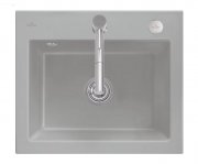 Мийка для кухні Villeroy & Boch Subway 60 S 60х51 см кераміка fossil 330902KD