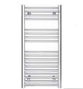 Водяной полотенцесушитель Zehnder Aura 1217х500 мм для закрытых систем отопления хром PBCZ-120-050