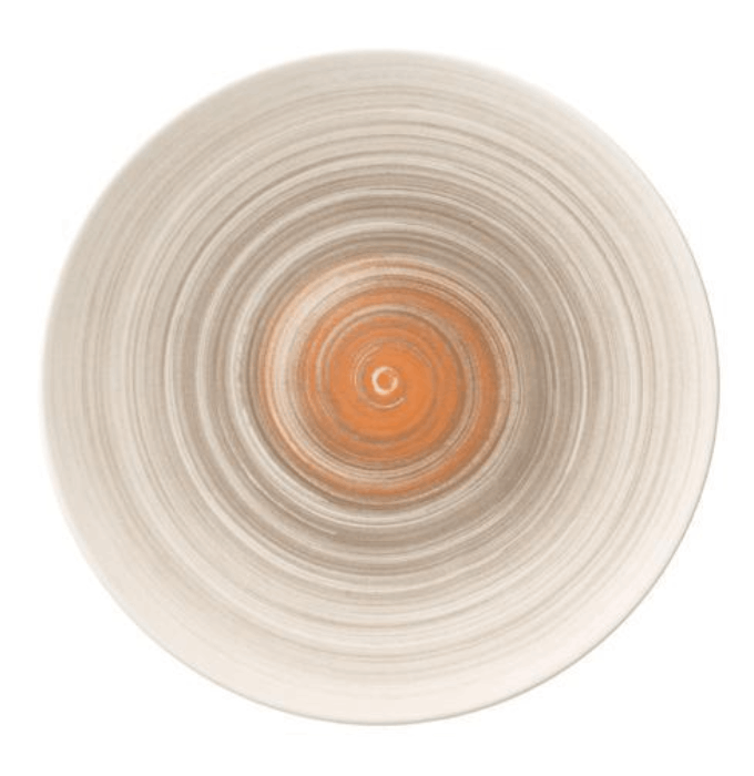 Tарелка Villeroy & Boch Amarah Taupe 21см слоновая кость-красный 16-4021-2650