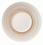 Тарілка Villeroy & Boch Amarah Taupe 29 см слонова кістка-червоний 16-4021-2795
