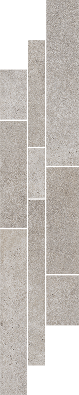 Декор Paradyz Riversand Umbra Listwa Mix Paski 14,3х71 см L---143X710-1-RIVE.UMPAMX