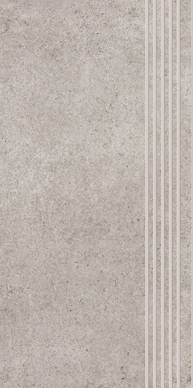 Ступень Paradyz Riversand Grys Stopnica Prosta Nacinana Mat. 29,8х59,8 см RN--298X598-1-RIVE.GRSP-M