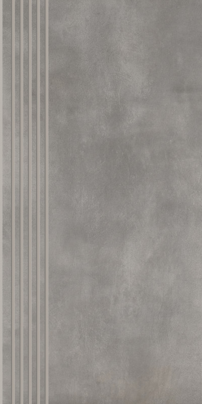 Ступень Paradyz Tecniq Silver Stopnica Prosta Nacinana Mat. 29,8х59,8 см RN--298X598-1-TECN.SISP-M