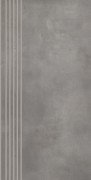 Ступень Paradyz Tecniq Silver Stopnica Prosta Nacinana Polpoler 29,8х59,8 см RN--298X598-1-TECN.SISP-P
