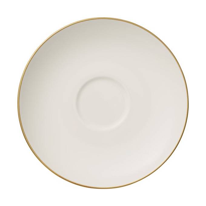 Блюдце Villeroy & Boch Anmut Gold 15 см білий 10-4653-1310