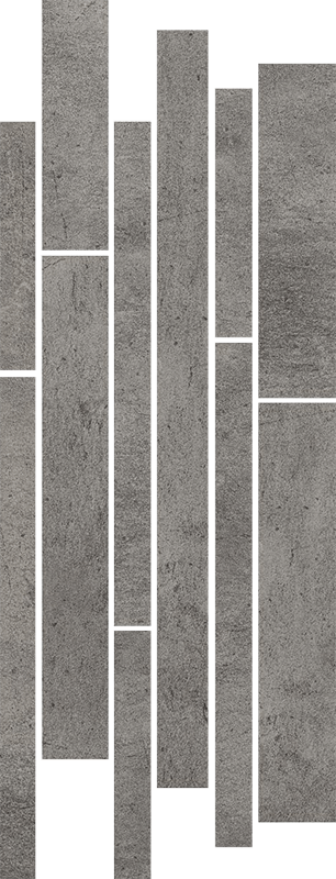 Декор Paradyz Taranto Grys Listwa Mix Paski Mat. 20х52 см L---200X520-1-TARN.GRPAMX