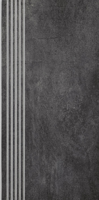 Ступень Paradyz Taranto Grafit Stopnica Prosta Nacinana Mat. 29,4х59,8 см R-R-298X598-1-TARN.GTSP