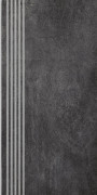 Ступень Paradyz Taranto Grafit Stopnica Prosta Nacinana Mat. 29,4х59,8 см R-R-298X598-1-TARN.GTSP