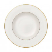 Тарілка глибока Villeroy & Boch Anmut Gold 24 см білий 10-4653-2700