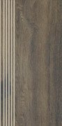 Ступень Paradyz Aveiro Brown Stopnica Prosta Nacinana Mat. 29,4х59,9 см RN--294X599-1-AVEI.BRSP-M