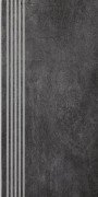 Ступень Paradyz Taranto Grafit Stopnica Prosta Nacinana Mat. 29,4х59,8 см R-R-298X598-1-TARN.GTSP