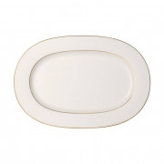 Тарілка овальна Villeroy & Boch Anmut Gold 41 см білий 10-4653-2940