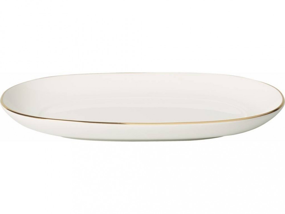 Тарелка овальная Villeroy & Boch Anmut Gold 20 см белый 10-4653-3570