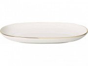 Тарілка овальна Villeroy & Boch Anmut Gold 20 см білий 10-4653-3570