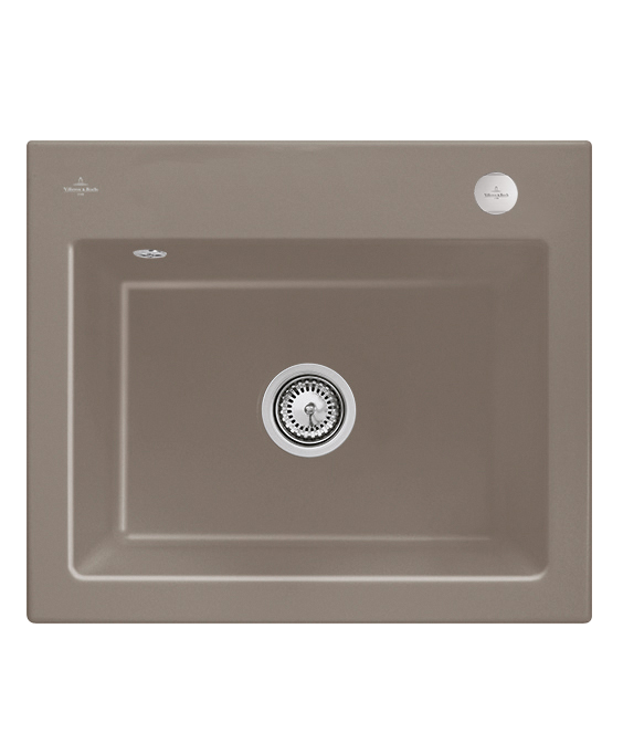 Мийка для кухні Villeroy & Boch Subway 60 S 60х51 см кераміка timber 330902TR
