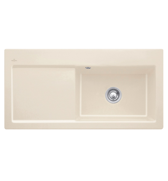 Мойка для кухни Villeroy & Boch Subway 60 XL 100х51 см чаша справа керамика ivory 671901FU