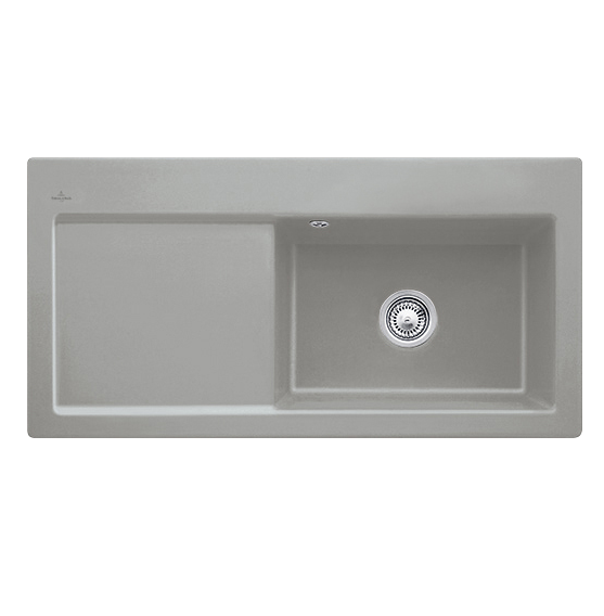 Мийка для кухні Villeroy & Boch Subway 60 XL 100х51 см чаша справа кераміка fossil 671901KD