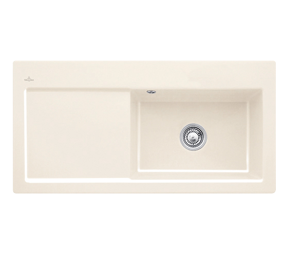 Мойка для кухни Villeroy & Boch Subway 60 XL 100х51 см чаша справа керамика сrema 671901KR