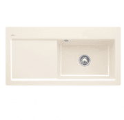 Мойка для кухни Villeroy & Boch Subway 60 XL 100х51 см чаша справа керамика сrema 671901KR