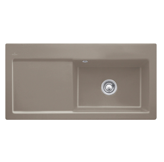 Мийка для кухні Villeroy & Boch Subway 60 XL 100х51 см чаша справа кераміка timber 671901TR