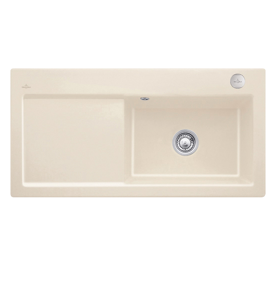 Мойка для кухни Villeroy & Boch Subway 60 XL 100х51 см чаша справа керамика ivory 671902FU
