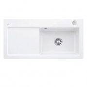 Мойка для кухни Villeroy & Boch Subway 60 XL 100х51 см чаша справа керамика stone white 671902RW