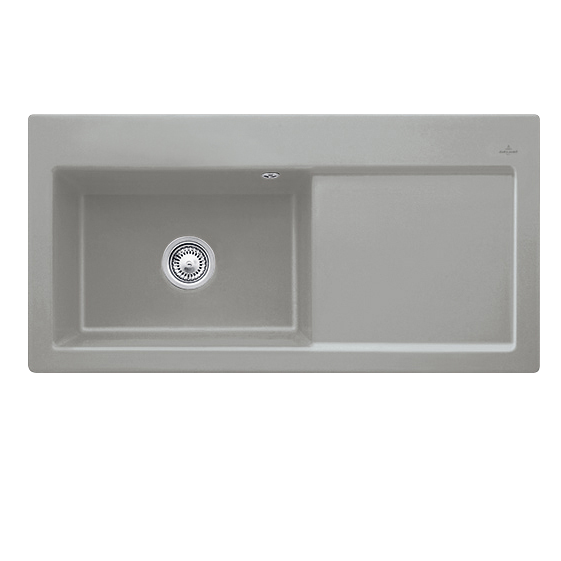 Мойка для кухни Villeroy & Boch Subway 60 XL 100х51 см чаша слева керамика fossil 671801KD