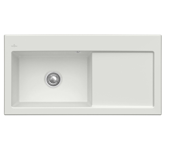 Мойка для кухни Villeroy & Boch Subway 60 XL 100х51 см чаша слева керамика steam 671801SM