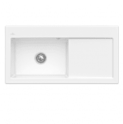 Мийка для кухні Villeroy & Boch Subway 60 XL 100х51 см чаша зліва кераміка snow white 671801KG