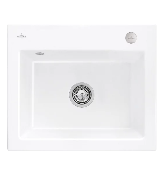 Мойка для кухни Villeroy & Boch Subway 60 S 60х51 см керамика snow white 330902KG