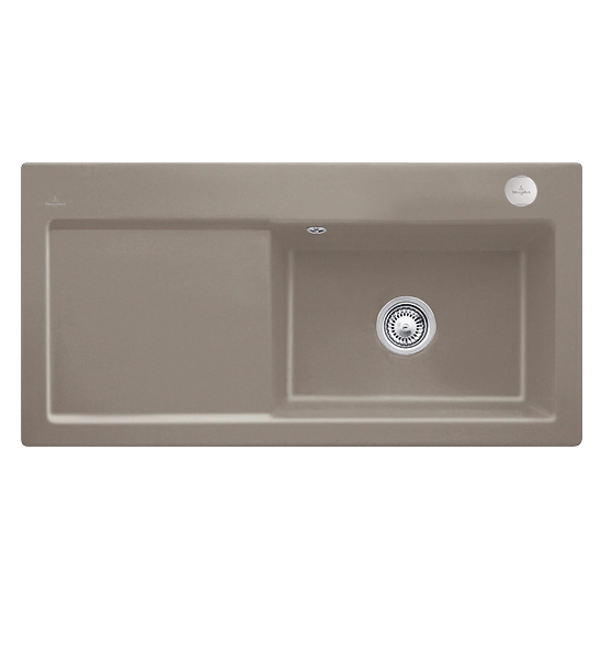 Мийка для кухні Villeroy & Boch Subway 60 XL 100х51 см чаша справа кераміка timber 671902TR