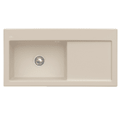 Мийка для кухні Villeroy & Boch Subway 60 XL 100х51 см чаша зліва кераміка almond 671801AM
