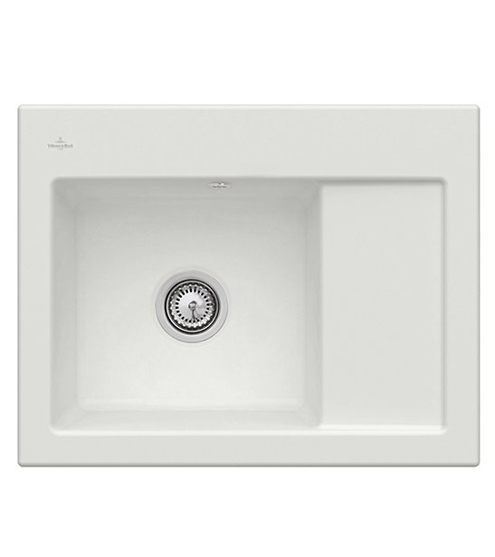 Мойка для кухни Villeroy & Boch Subway 45 Compact 65х51 см чаша слева керамика steam 331201SM