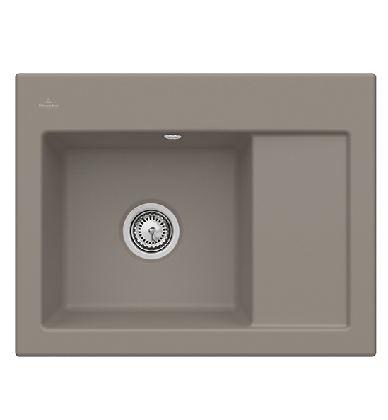 Мийка для кухні Villeroy & Boch Subway 45 Compact 65х51 см чаша зліва кераміка timber 331201TR