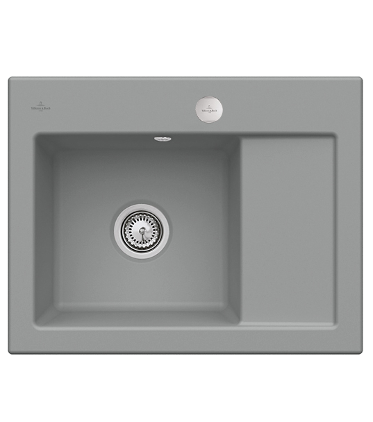 Мойка для кухни Villeroy & Boch Subway 45 Compact 65х51 см чаша слева керамика stone 331202SL