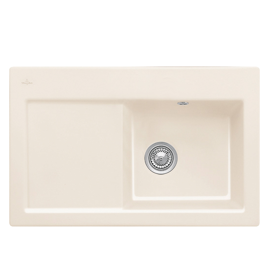 Мийка для кухні Villeroy & Boch Subway 45 78х51 см чаша справа кераміка crema 671401KR
