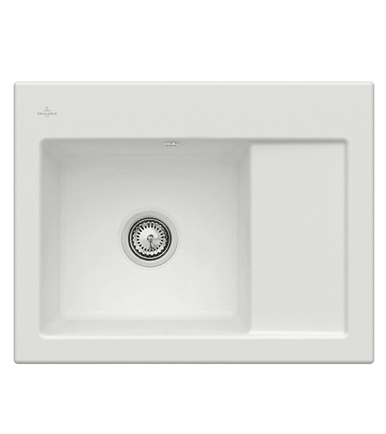 Мийка для кухні Villeroy & Boch Subway 45 Compact 65х51 см чаша зліва кераміка steam 331201SM