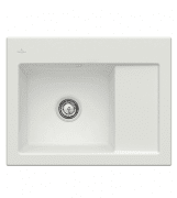 Мийка для кухні Villeroy & Boch Subway 45 Compact 65х51 см чаша зліва кераміка steam 331201SM