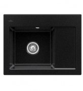 Мойка для кухни Villeroy & Boch Subway 45 Compact 65х51 см чаша слева керамика сhromit 331201J0