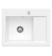 Мойка для кухни Villeroy & Boch Subway 45 Compact 65х51 см чаша слева керамика snow white 331202KG