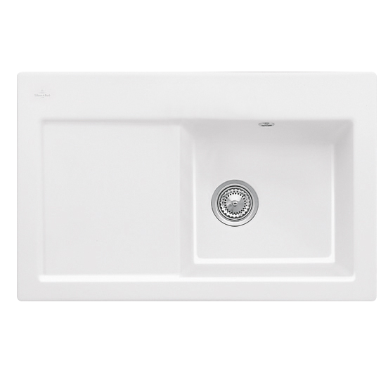 Мойка для кухни Villeroy & Boch Subway 45 78х51 см чаша справа керамика snow white 671401KG