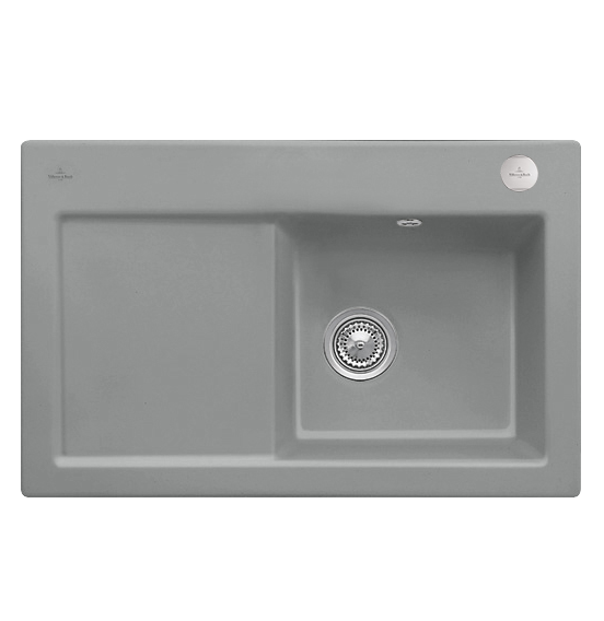 Мойка для кухни Villeroy & Boch Subway 45 78х51 см чаша справа керамика stone 671402SL