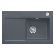 Мойка для кухни Villeroy & Boch Subway 45 78х51 см чаша справа керамика graphite 671402i4